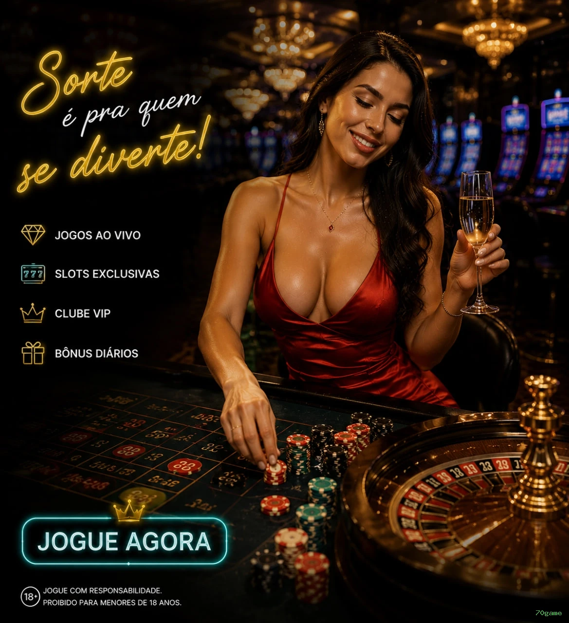 Dealers profissionais da 70game